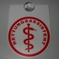 Autoplakette RETTUNGSASSISTENT