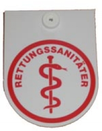 Autoplakette RETTUNGSSANIT�TER